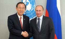 Путин и Пан Ги Мун обсудили мировые проблемы Путин и Пан Ги Мун обсудили мировые проблемы